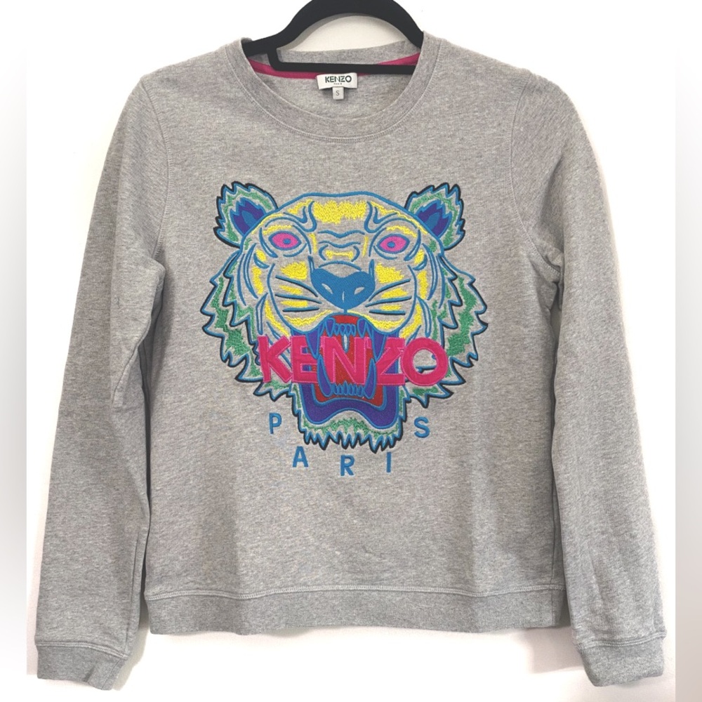 ✨ KENZO Paris crewneck lucky tiger pullover sweatshirt